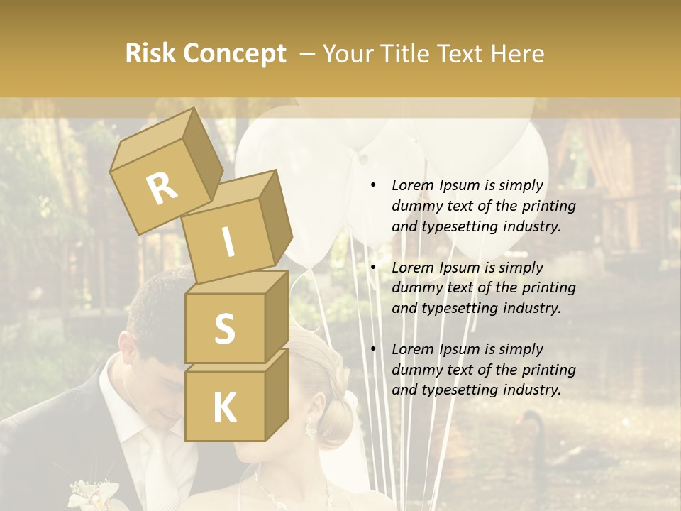 Summer Smiling Woman PowerPoint Template