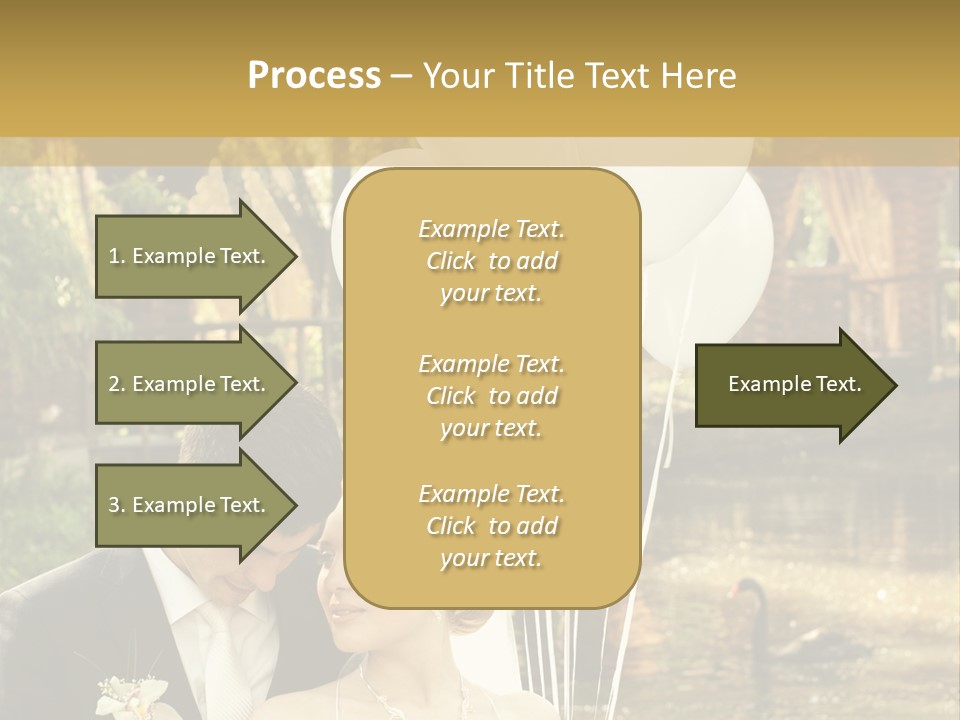 Summer Smiling Woman PowerPoint Template