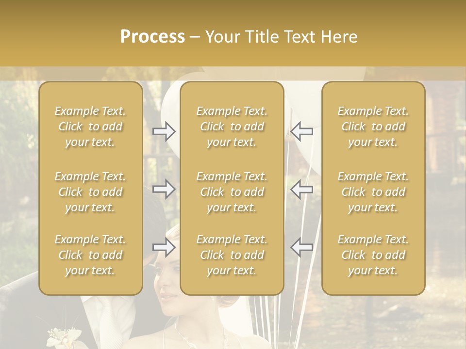 Summer Smiling Woman PowerPoint Template