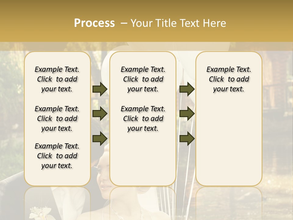 Summer Smiling Woman PowerPoint Template