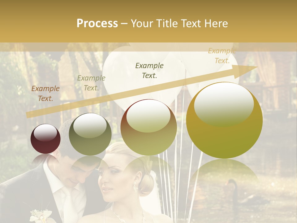 Summer Smiling Woman PowerPoint Template