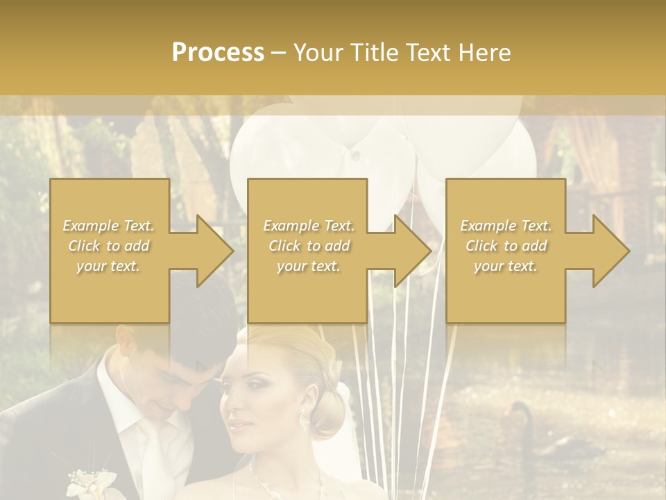 Summer Smiling Woman PowerPoint Template