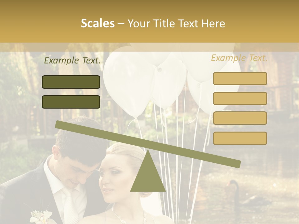 Summer Smiling Woman PowerPoint Template