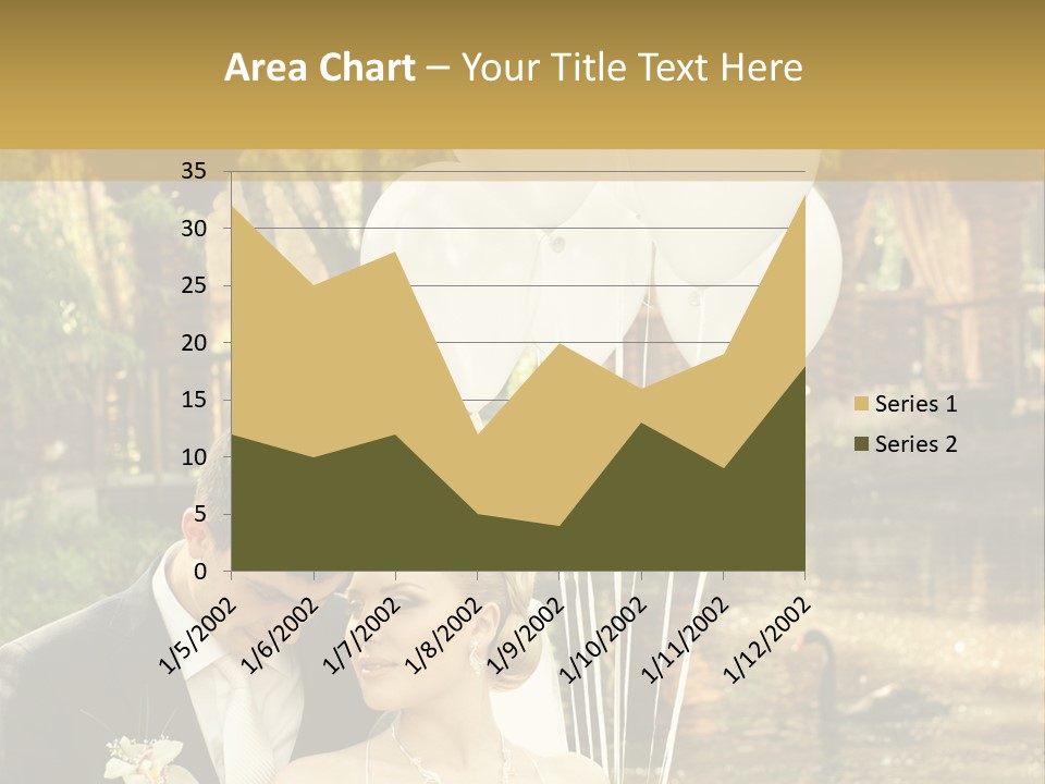 Summer Smiling Woman PowerPoint Template