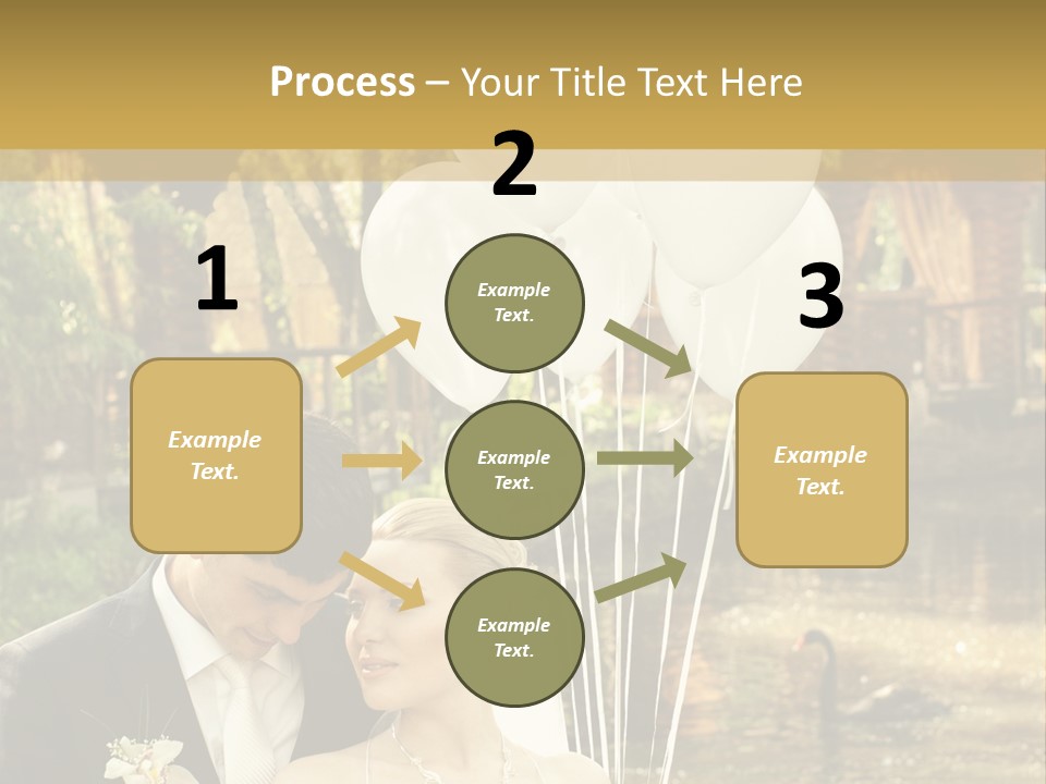 Summer Smiling Woman PowerPoint Template