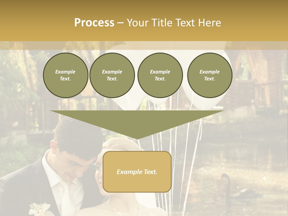 Summer Smiling Woman PowerPoint Template