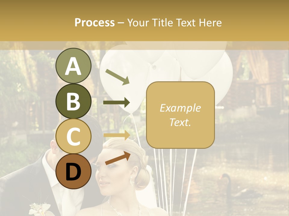 Summer Smiling Woman PowerPoint Template