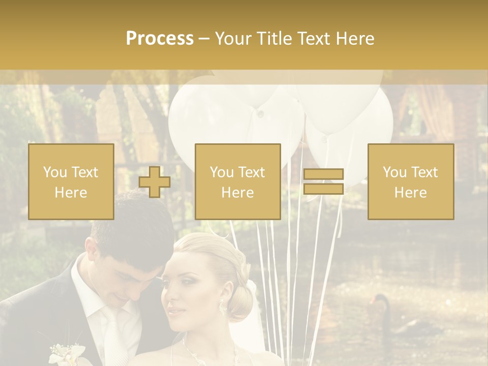 Summer Smiling Woman PowerPoint Template