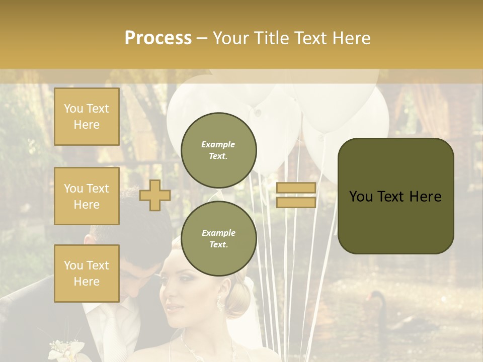 Summer Smiling Woman PowerPoint Template