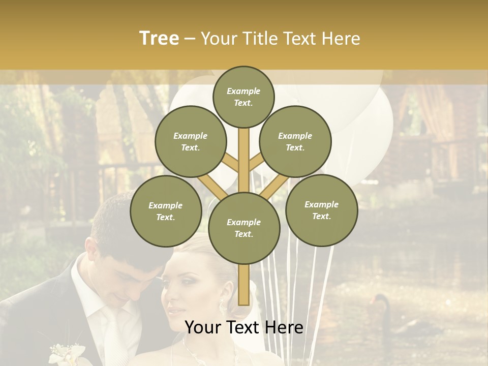 Summer Smiling Woman PowerPoint Template