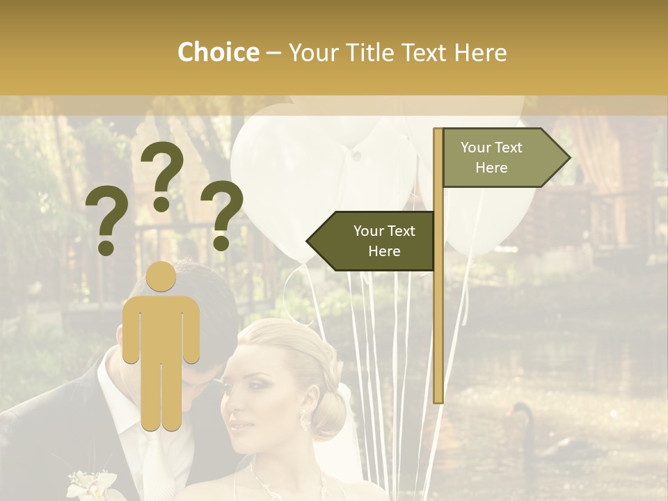 Summer Smiling Woman PowerPoint Template