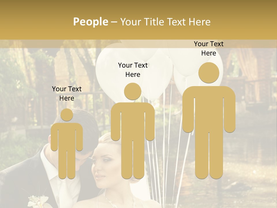 Summer Smiling Woman PowerPoint Template