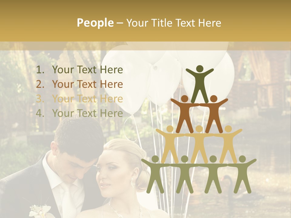 Summer Smiling Woman PowerPoint Template