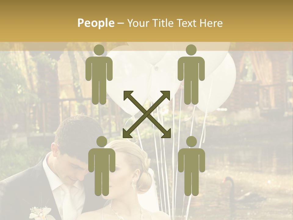 Summer Smiling Woman PowerPoint Template