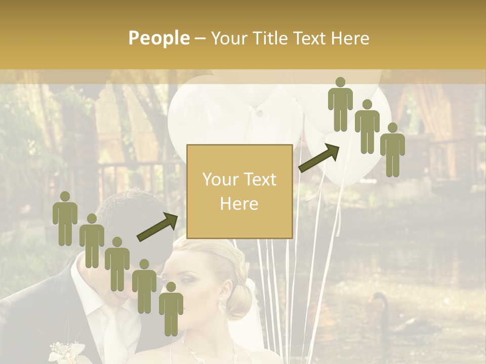 Summer Smiling Woman PowerPoint Template