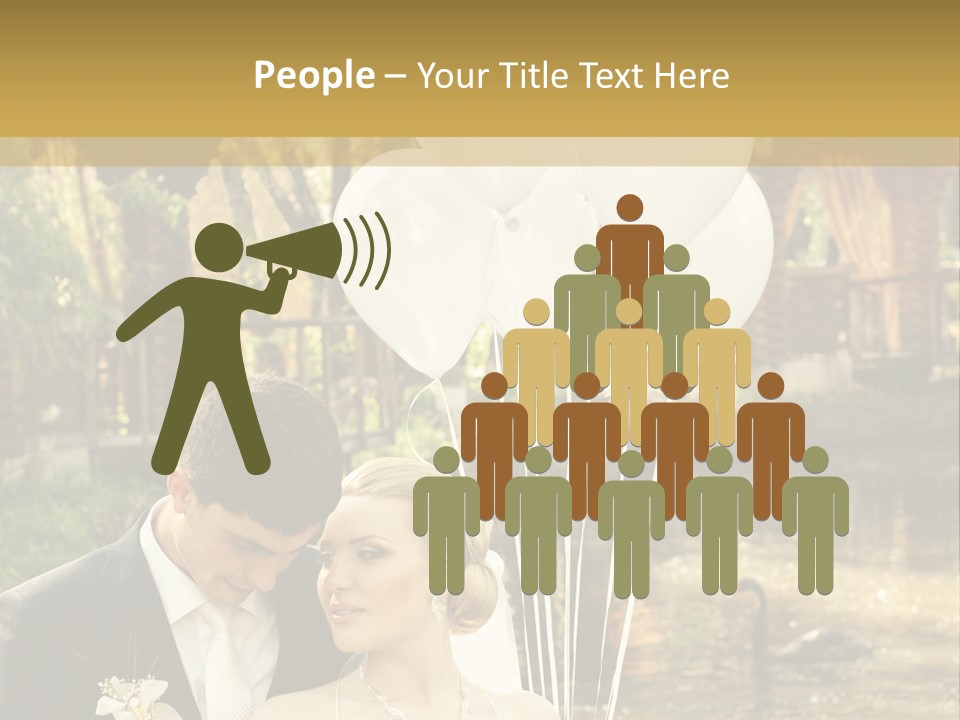 Summer Smiling Woman PowerPoint Template