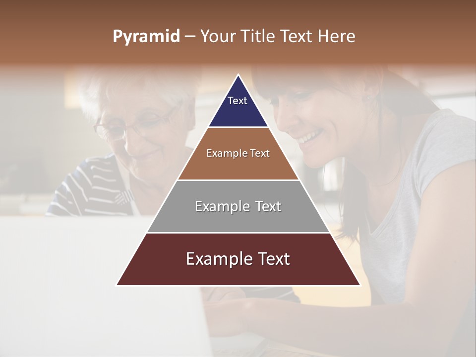 Summer Smiling Woman PowerPoint Template