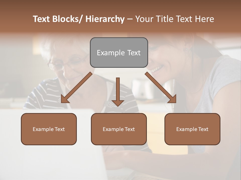 Summer Smiling Woman PowerPoint Template