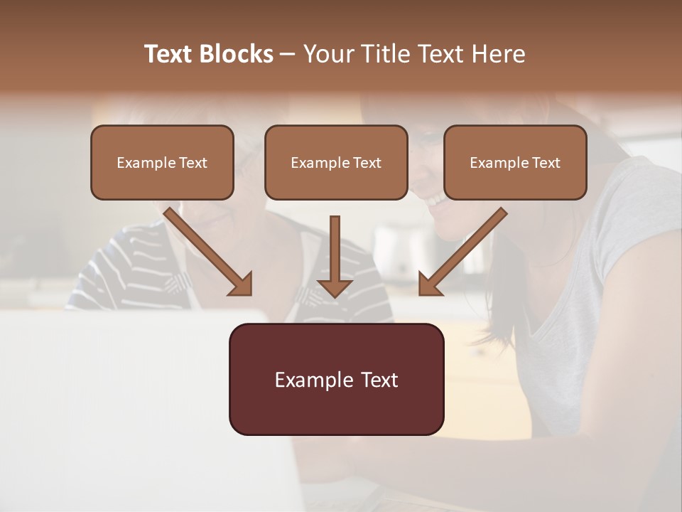 Summer Smiling Woman PowerPoint Template
