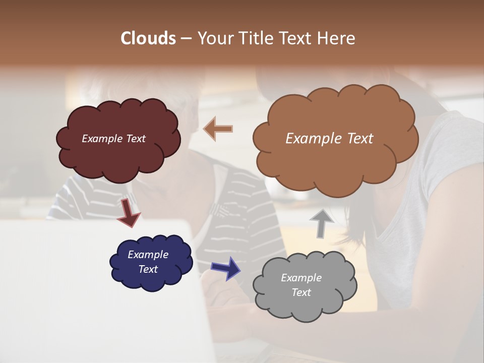 Summer Smiling Woman PowerPoint Template