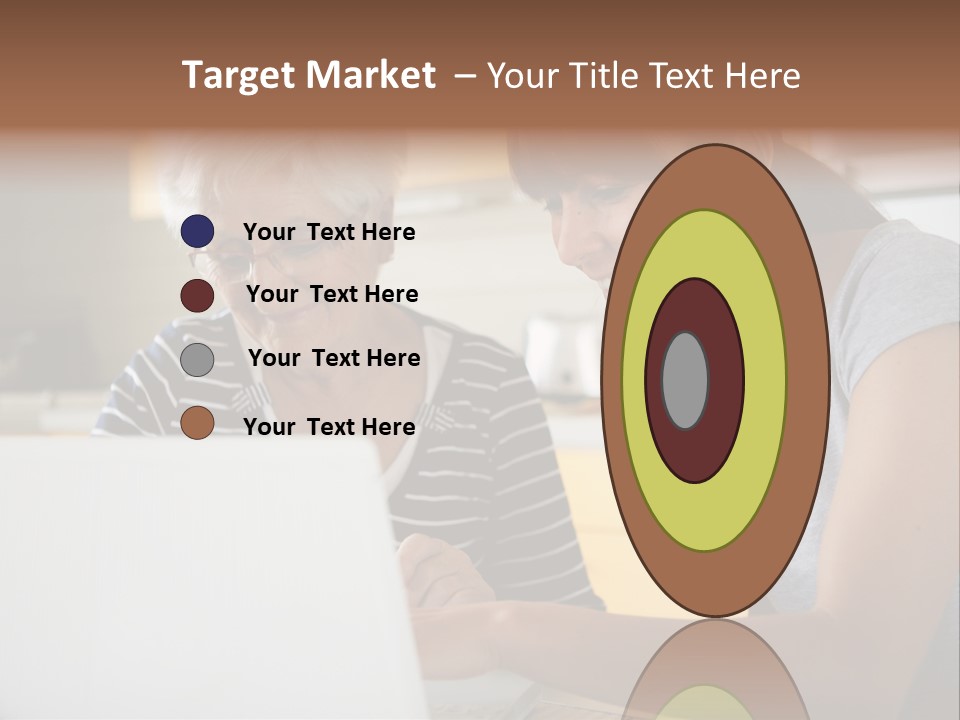 Summer Smiling Woman PowerPoint Template