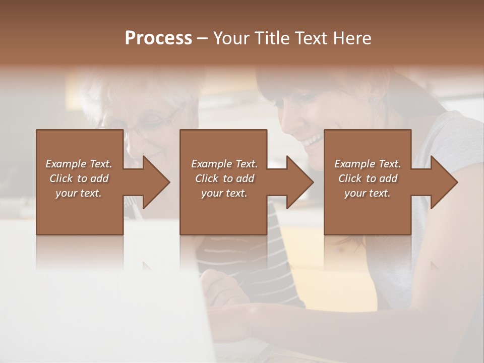 Summer Smiling Woman PowerPoint Template