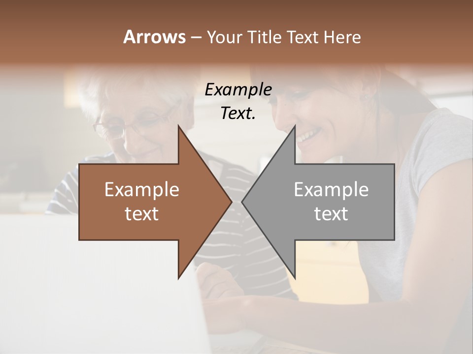 Summer Smiling Woman PowerPoint Template