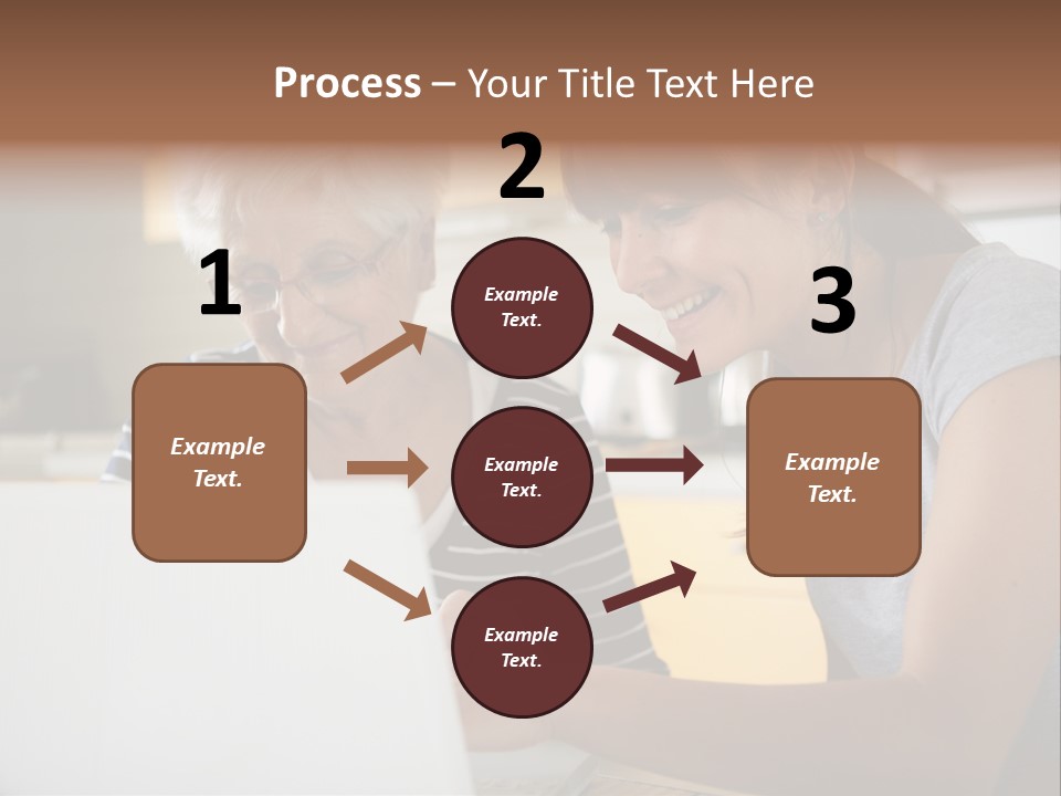 Summer Smiling Woman PowerPoint Template