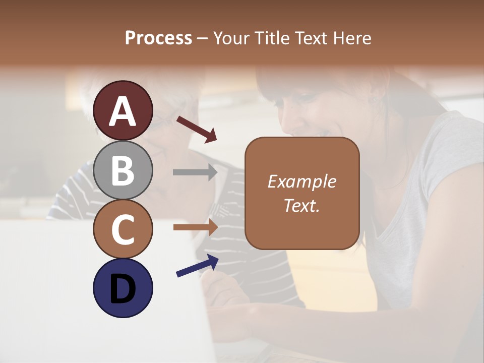 Summer Smiling Woman PowerPoint Template