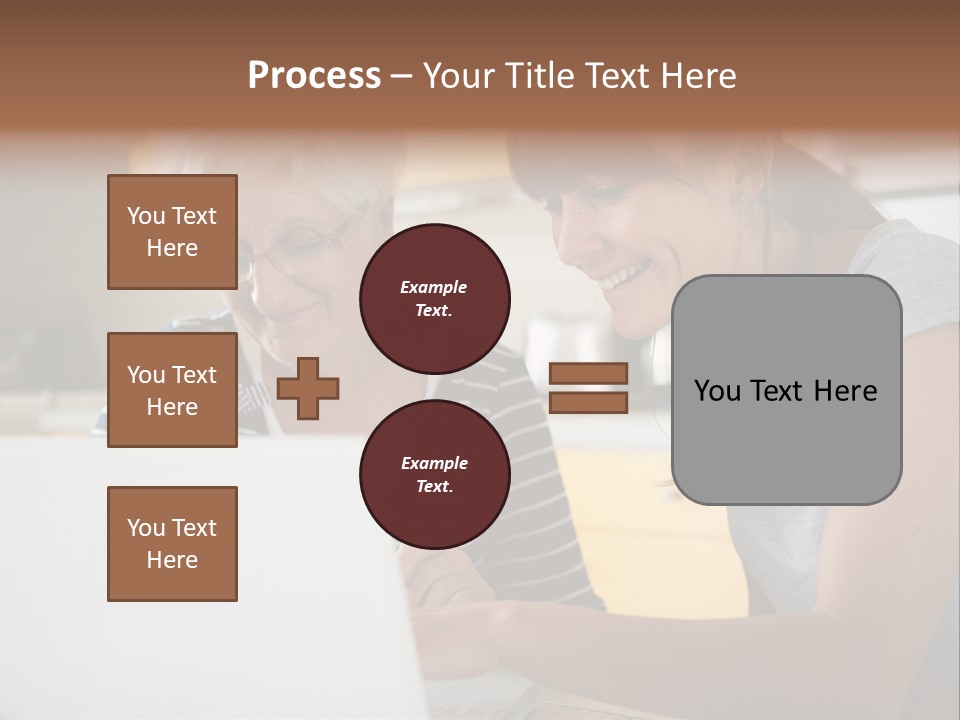 Summer Smiling Woman PowerPoint Template