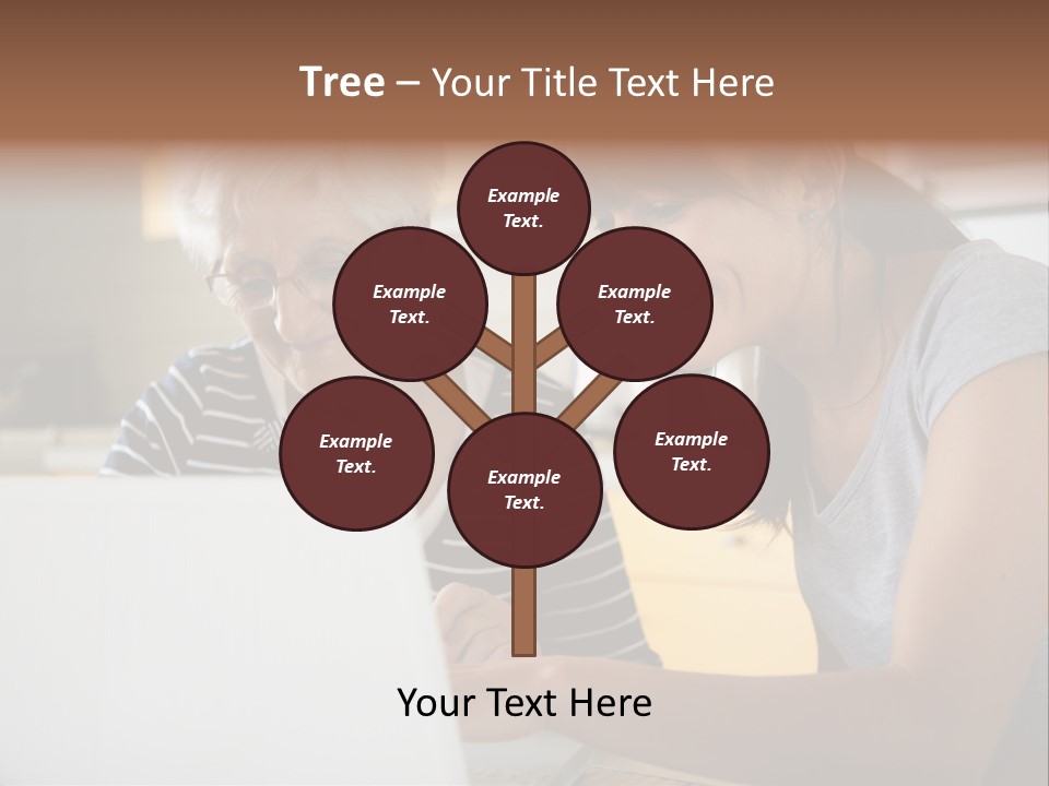 Summer Smiling Woman PowerPoint Template