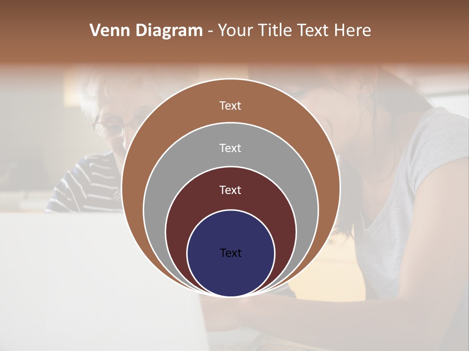 Summer Smiling Woman PowerPoint Template