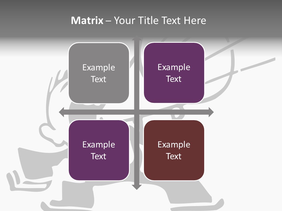 A Cartoon Character Holding A Megaphone In His Hand PowerPoint Template