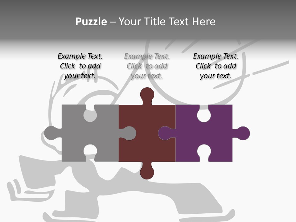 A Cartoon Character Holding A Megaphone In His Hand PowerPoint Template