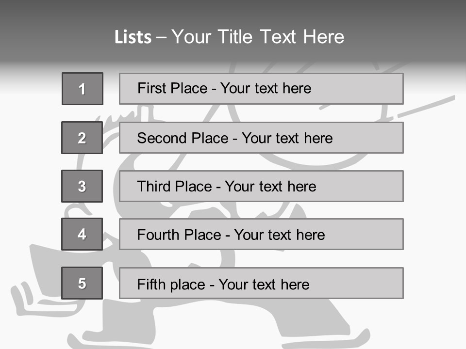 A Cartoon Character Holding A Megaphone In His Hand PowerPoint Template