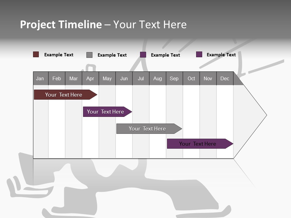 A Cartoon Character Holding A Megaphone In His Hand PowerPoint Template