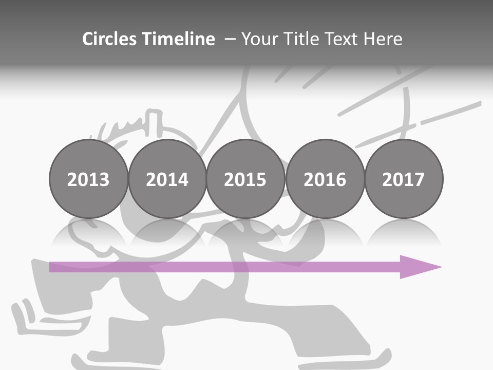 A Cartoon Character Holding A Megaphone In His Hand PowerPoint Template