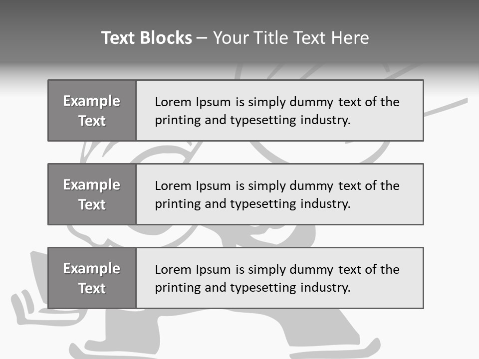 A Cartoon Character Holding A Megaphone In His Hand PowerPoint Template