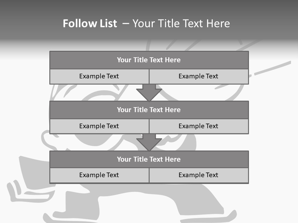 A Cartoon Character Holding A Megaphone In His Hand PowerPoint Template