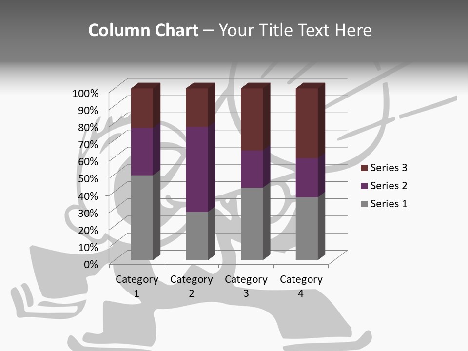 A Cartoon Character Holding A Megaphone In His Hand PowerPoint Template