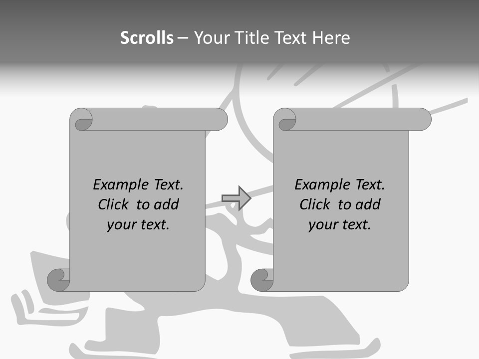 A Cartoon Character Holding A Megaphone In His Hand PowerPoint Template