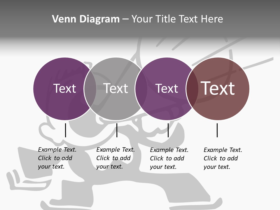 A Cartoon Character Holding A Megaphone In His Hand PowerPoint Template