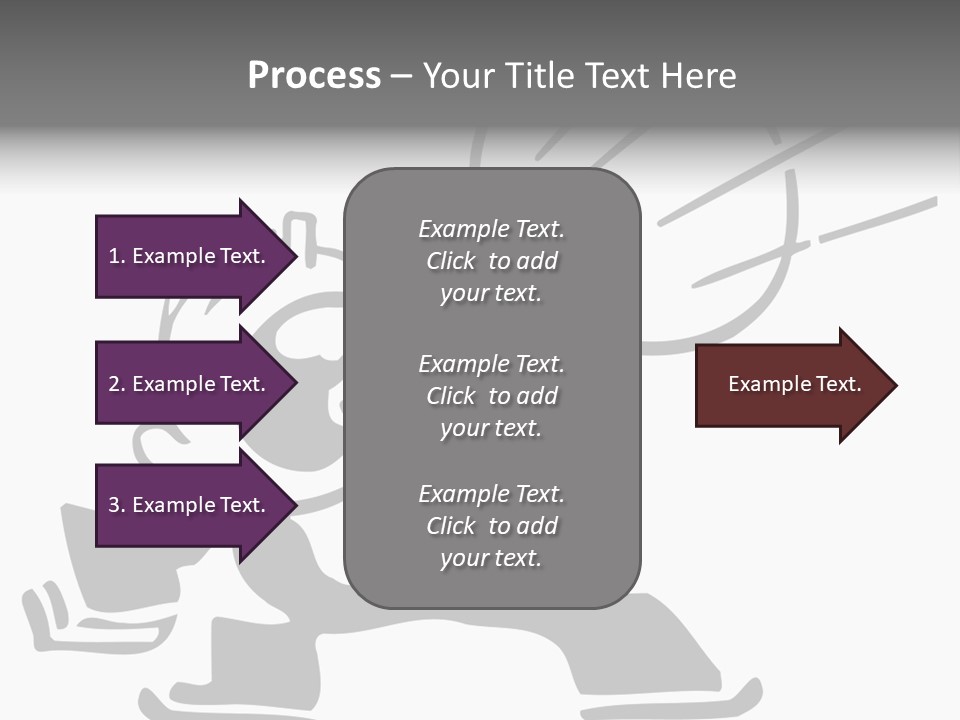A Cartoon Character Holding A Megaphone In His Hand PowerPoint Template
