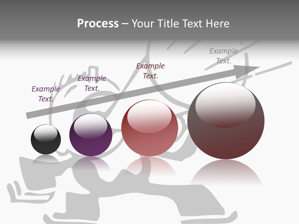 A Cartoon Character Holding A Megaphone In His Hand PowerPoint Template