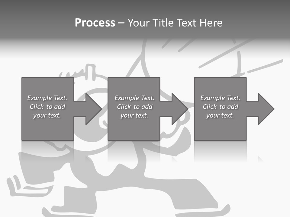 A Cartoon Character Holding A Megaphone In His Hand PowerPoint Template