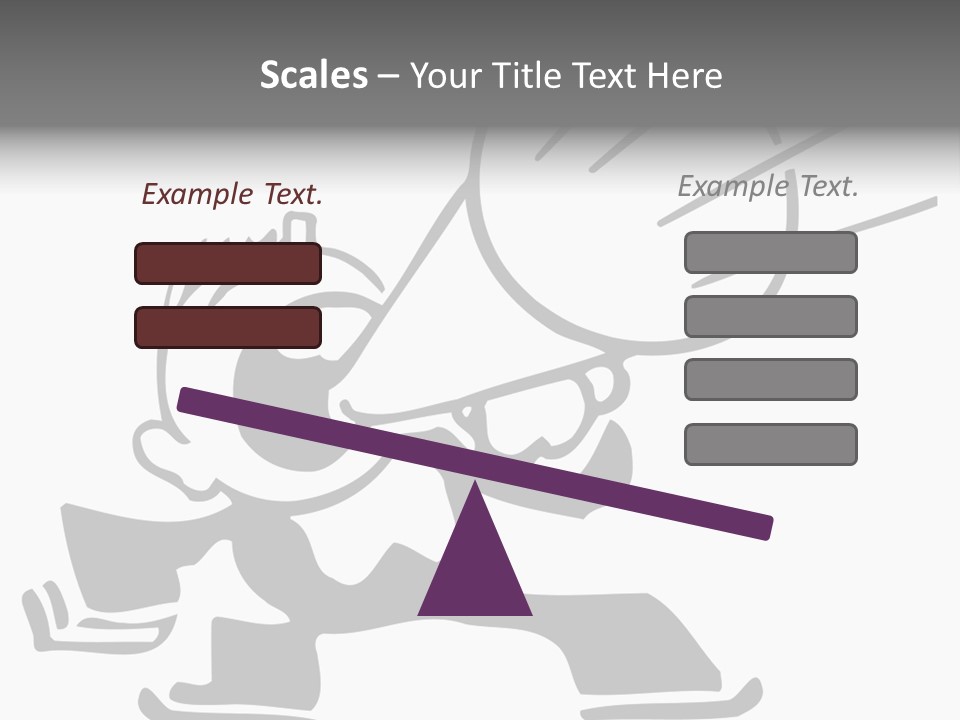 A Cartoon Character Holding A Megaphone In His Hand PowerPoint Template