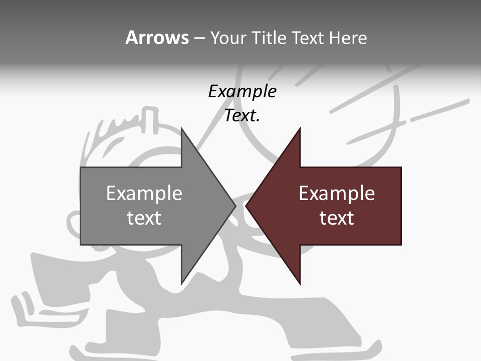 A Cartoon Character Holding A Megaphone In His Hand PowerPoint Template