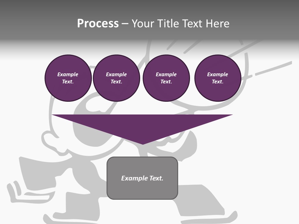 A Cartoon Character Holding A Megaphone In His Hand PowerPoint Template