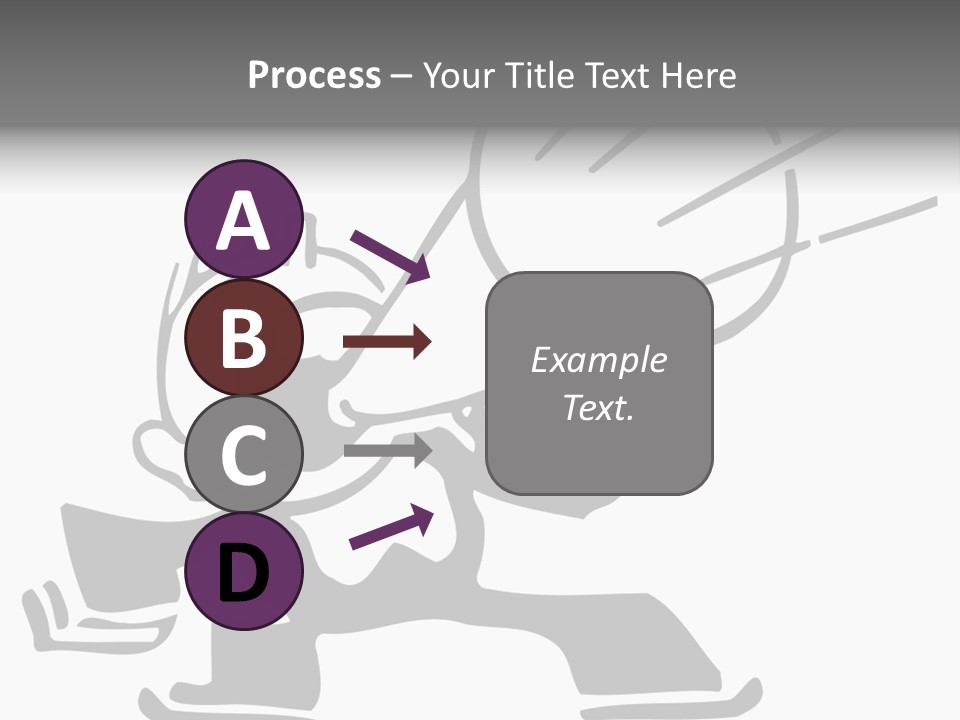 A Cartoon Character Holding A Megaphone In His Hand PowerPoint Template