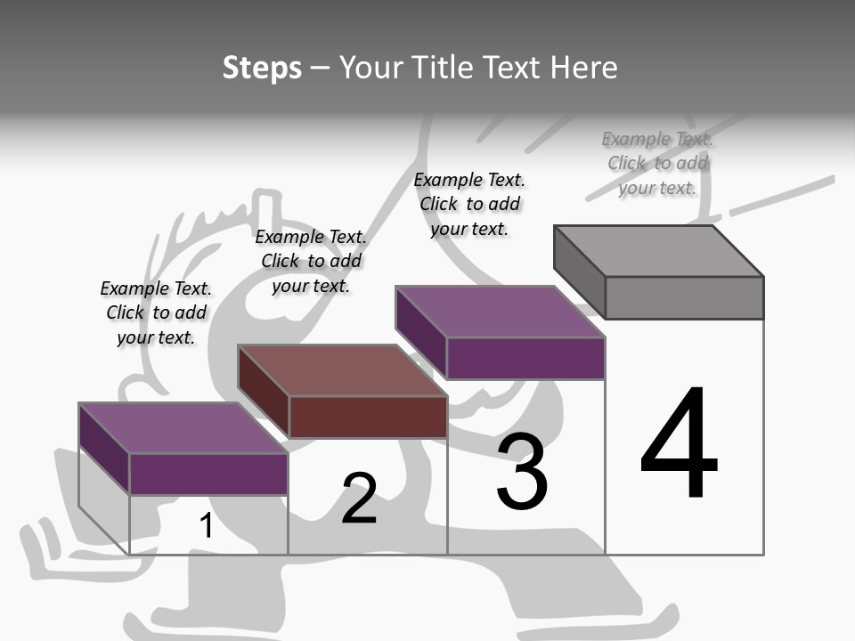 A Cartoon Character Holding A Megaphone In His Hand PowerPoint Template